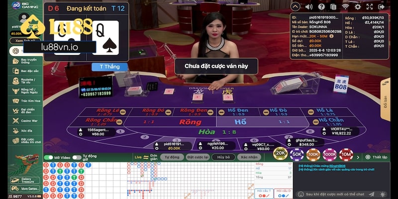 Dragon Tiger Casino chơi tại Lu88 chuyên nghiệp