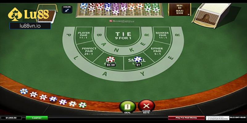 Vài nét về game Baccarat trực tuyến tại lu88